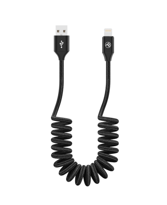 Cablu extensibil Tellur USB to Lightning, 3A, 1.8m, negru [4]