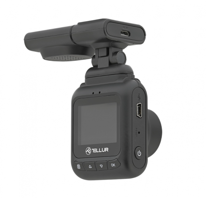 Camera auto Tellur Dash Patrol DC2, FullHD 1080P, GPS, Black [5]