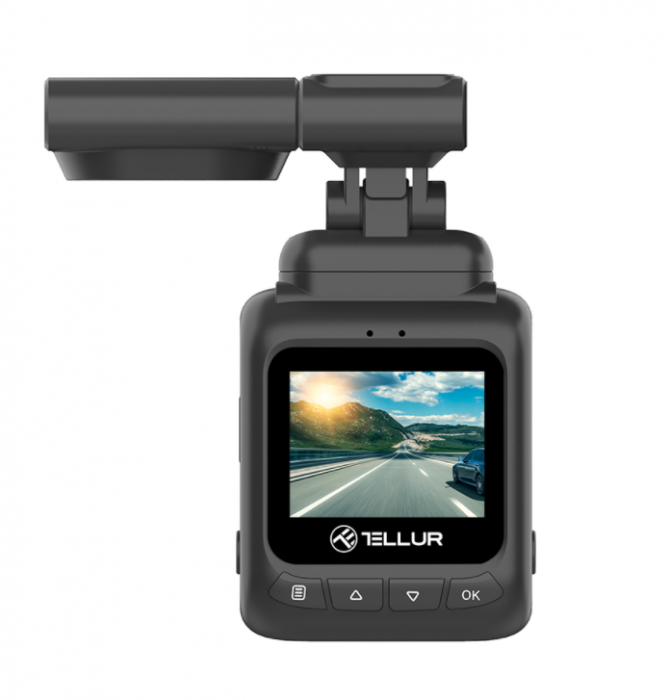 Camera auto Tellur Dash Patrol DC2, FullHD 1080P, GPS, Black [2]