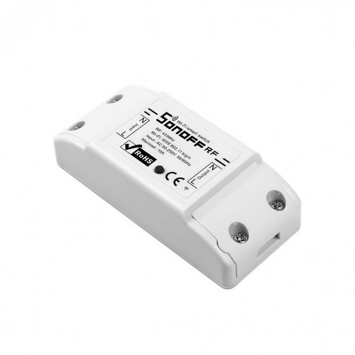 Releu wireless Sonoff Basic  RF 433 Sonoff RFR2, 10A [3]