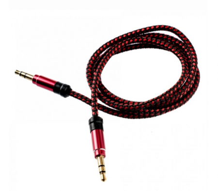 Cablu audio jack 3.5mm- rosu [0]