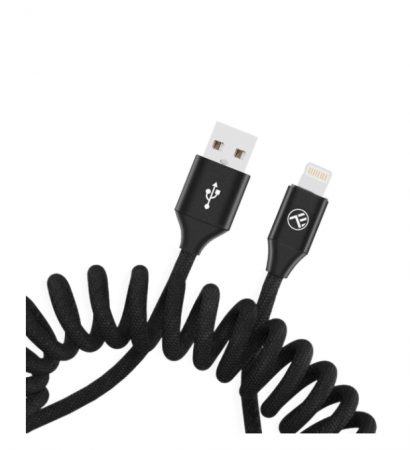 Cablu extensibil Tellur USB to Lightning, 3A, 1.8m, negru [1]