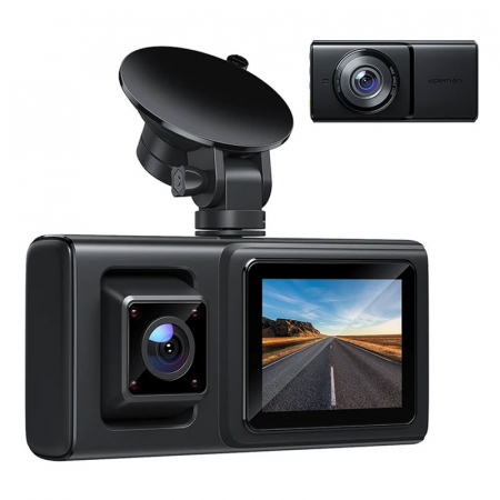 Camera auto DVR  Dubla APEMAN C680, Full HD, Fata si Interior, Unghi 170 grade, WDR, G-Sensor, Mod parcare, Filmare in bucla [0]