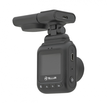 Camera auto Tellur Dash Patrol DC2, FullHD 1080P, GPS, Black [4]