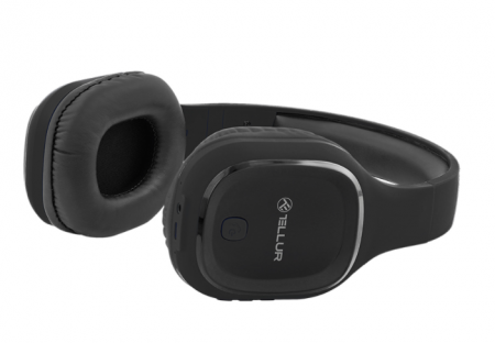 Casti Over-ear Bluetooth Tellur Pulse, Microfon, Negru [1]