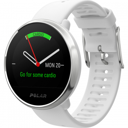 Ceas smartwatch Polar Ignite White/Silver marime S [5]