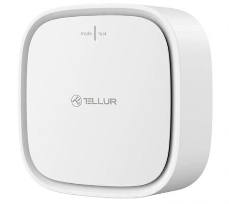 Senzor de gaz WiFi Tellur, DC12V 1A, Alb [1]