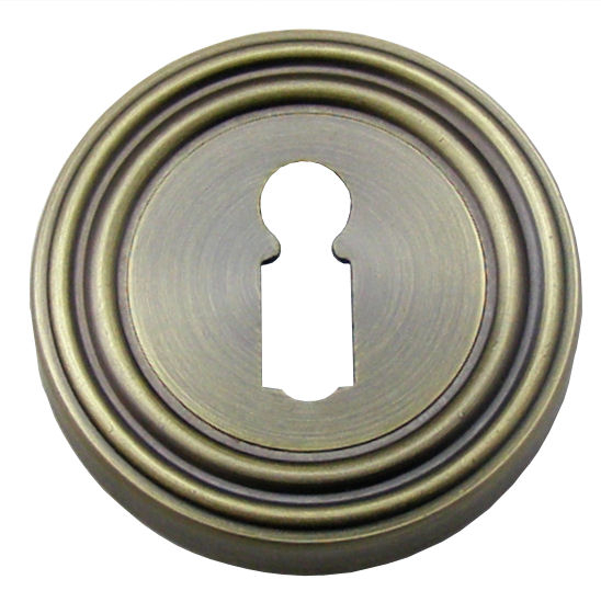 Maner usa de interior, Diana, bronz mat, cu rozeta rotunda filetata [2]