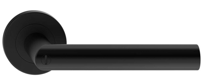 Maner usa de interior, NOVA CLICK, negru mat, stânga [3]