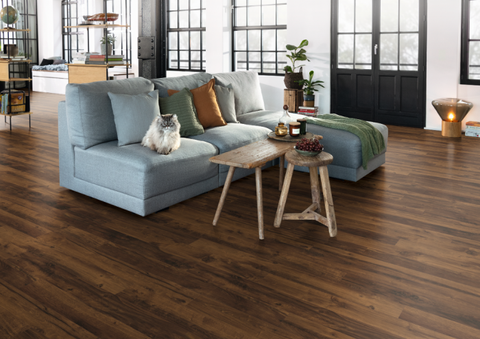 Parchet laminat, Egger, EL2033 Stejar Hunton închis, 8 mm, 4V, AQ24, Live Natural 1 [2]