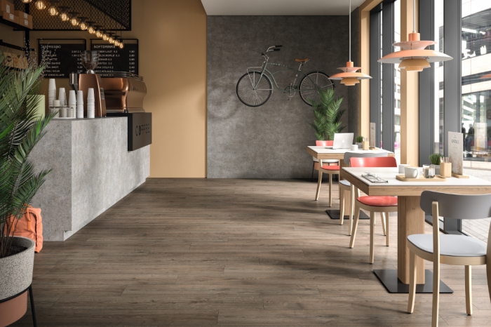 Parchet laminat, Egger, EL2192 Stejar Turin închis, 8 mm, 4V, AQ24, Create Vintage [2]