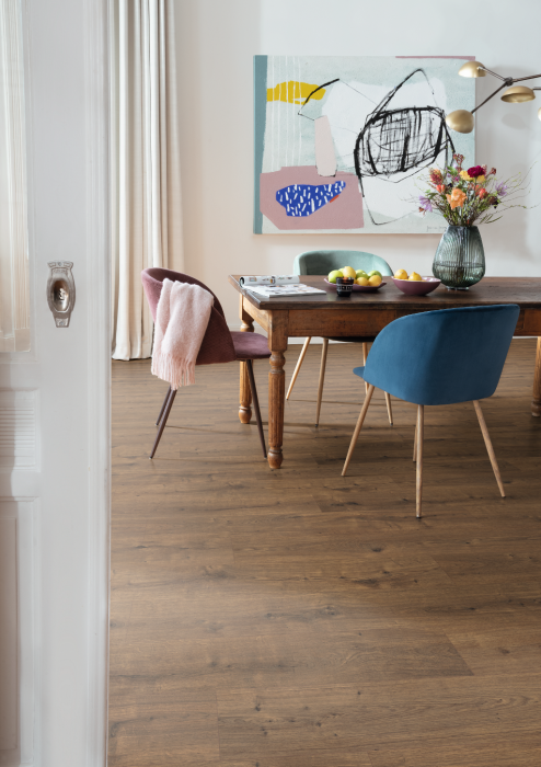 Parchet laminat, Egger, EL2103 Stejar Dunnington închis, 8 mm, 4V, AQ24, Mix & Match [2]