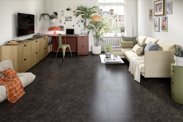 Parchet laminat, Egger, ELF237 Ardezie Cupria, 8 mm, 4+1V, AQ72, Aqua 72 [2]