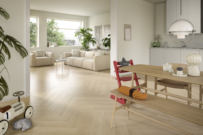 Parchet laminat, Egger, EL2133 Stejar Baronia nisip, 8 mm, 4V, Be Simplistic 2 [2]