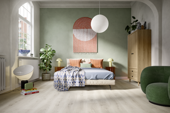 Parchet laminat, Egger, EL2111 Stejar Pinot alb, 8 mm, 4V, AQ24, Create Vintage [2]