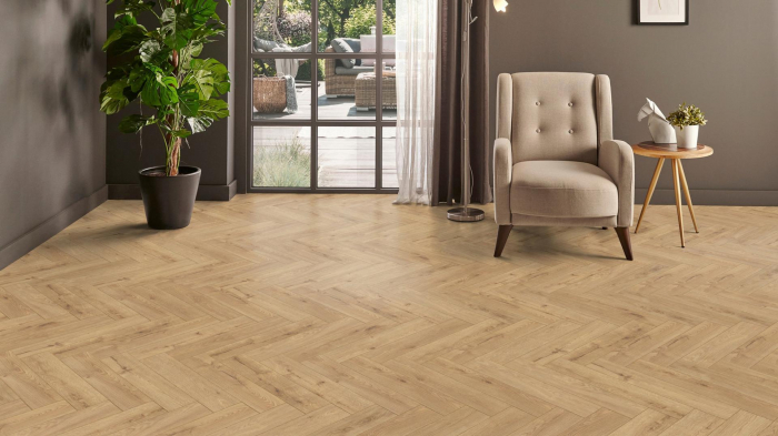 Parchet laminat, Kaindl, Masterfloor Herringbone 32675, Oak Edinburgh, 8 mm 32/AC4 4V [3]