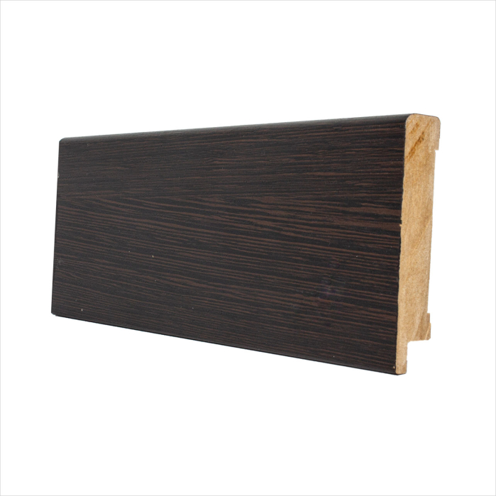 Plinta wenge MDF, finisaj PVC, 80x16x2800 mm [1]