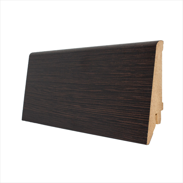 Plinta wenge MDF, finisaj PVC, 80x21x2800 mm [1]