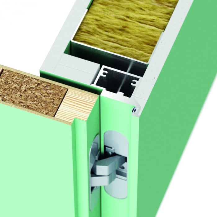 Usa Porta Doors, Filomuro, cu toc ascuns, Hide, model 1.1, deschidere spre interior [3]