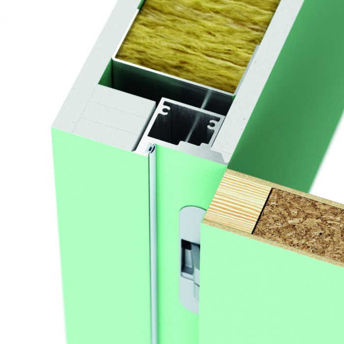 Usa Porta Doors, Filomuro, cu toc ascuns, Hide, model 1.1, deschidere spre exterior [3]