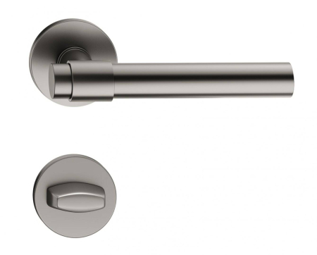 Manere - Maner usa de interior, ALLURE, titan, cu rozeta buton