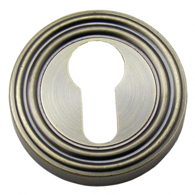 Maner usa de interior, Diana, bronz mat, cu rozeta rotunda filetata [1]