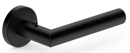 Manere - Maner usa de interior, NOVA CLICK, negru mat, dreapta