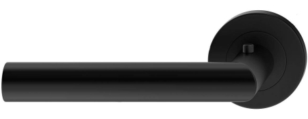 Manere - Maner usa de interior, NOVA CLICK, negru mat, stânga