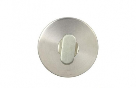 Maner usa de interior, Sigma, inox, cu rozeta rotunda [1]