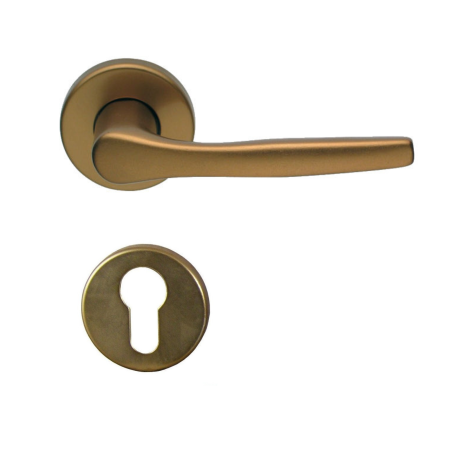 Manere - Maner usa de interior, Venera, bronz, cu rozeta cilindru/butuc