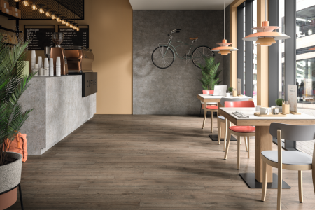 Parchet laminat, Egger, EL2192 Stejar Turin închis, 8 mm, 4V, AQ24, Create Vintage [1]
