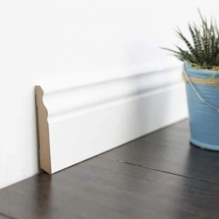 Plinte - Plinta alba MDF, Egger, 100x18x2400 mm