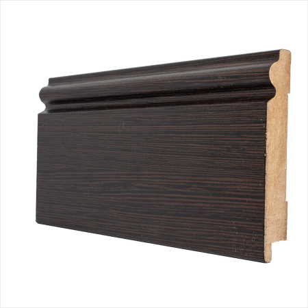 Evolution 12 mm - Plinta wenge MDF, finisaj PVC, 100x16x2800 mm