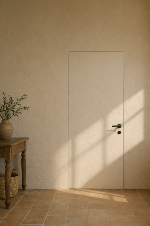 Usi de interior - Usa Ermetika, Filomuro, cu toc ascuns, fagure la interior, înălțime gol 2150