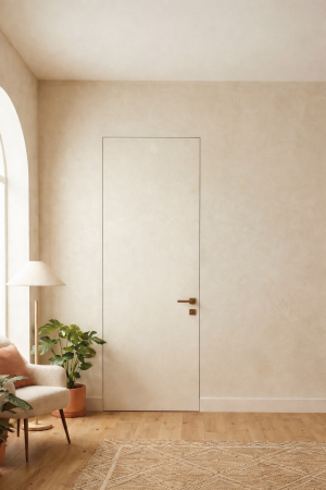 Usi de interior - Usa Ermetika, Filomuro, cu toc ascuns, fagure la interior, înălțime gol 2450