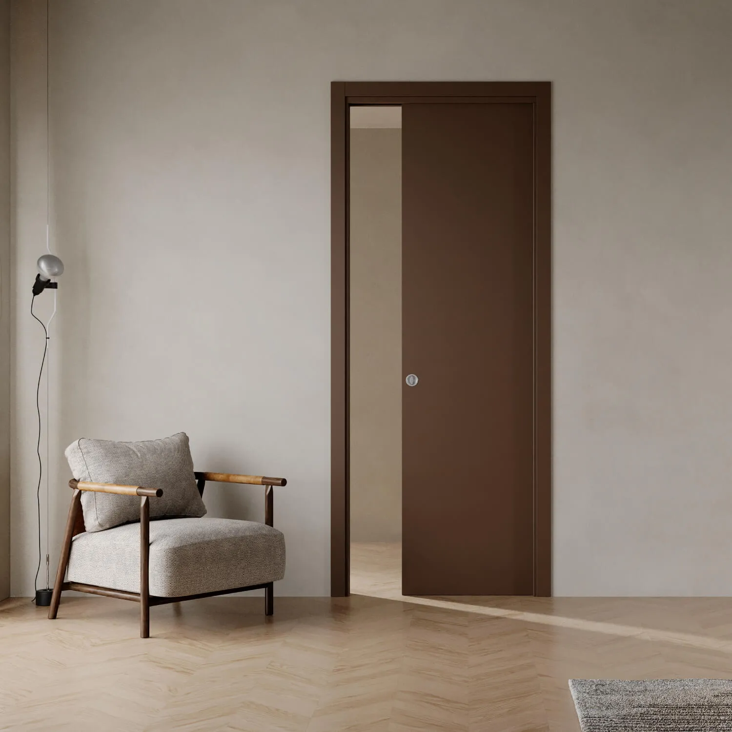 Usi in stoc Ermetika, Filomuro, cu toc ascuns - Usa glisantă in perete, Ermetika