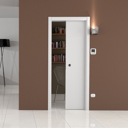 Uși in stoc glisante in perete - Usa glisantă in perete, Ermetika