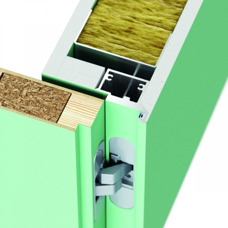Usa Porta Doors, Filomuro, cu toc ascuns, Hide, model 1.1, deschidere spre interior [2]