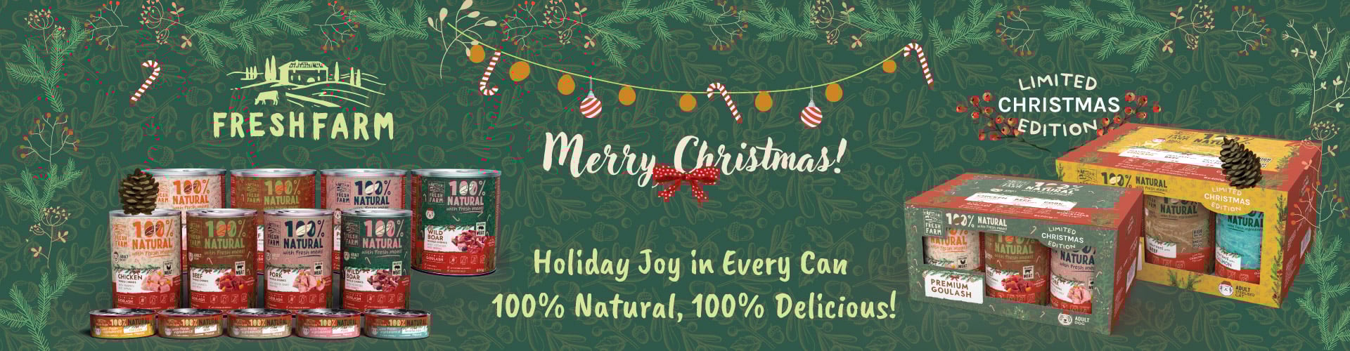 Fresh farm christmas