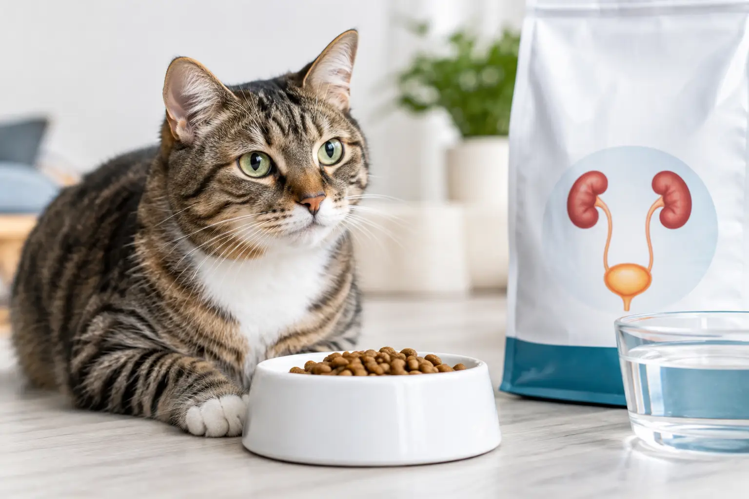 Când folosești dieta urinară felină la pisici