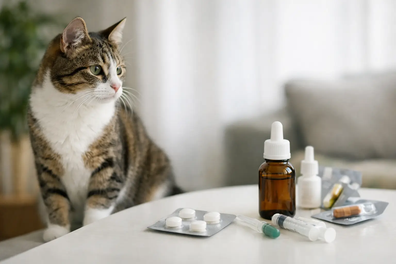 Ce antiparazitar intern alegi pentru pisici