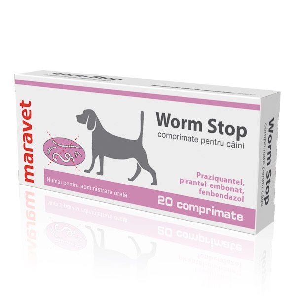 pastile WormStop pentru caini