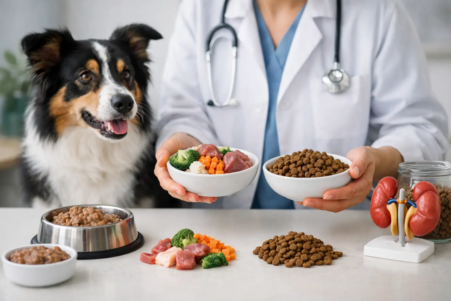 Dieta renală la câine: ce alegi corect