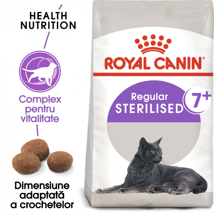 Royal Canin pisici sterilizate: solutia pentru o nutritie optima a pisicilor sterilizate