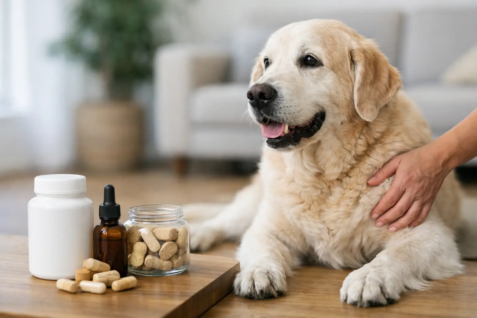 Suplimente articulații câini seniori: ce alegi