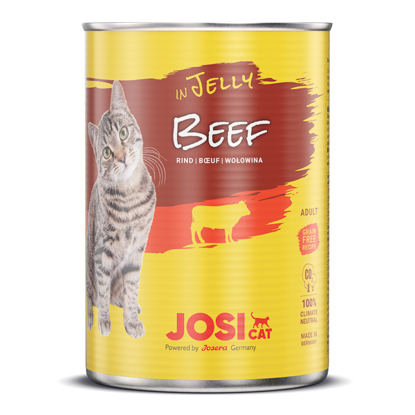 JosiCat Beef in Jelly 400 g [1]
