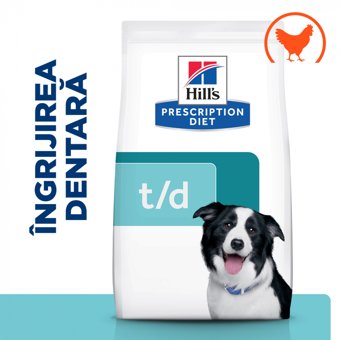 10kg Hill’s PD t/d Dental Care  hrana pentru caini cu probleme dentare [3]