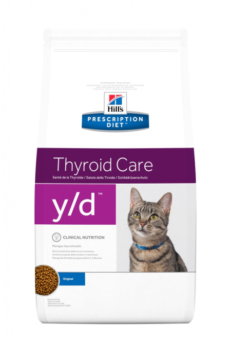 Hill’s PD y/d Thyroid Care  hrana pentru pisici 5 kg [1]