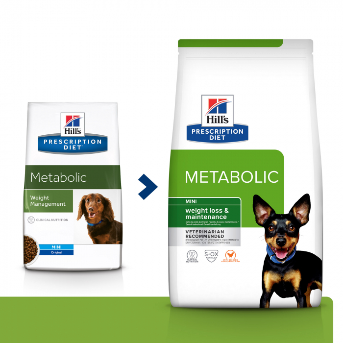 1kg Hill's PD Metabolic Weight Management Mini  hrana pentru caini [3]