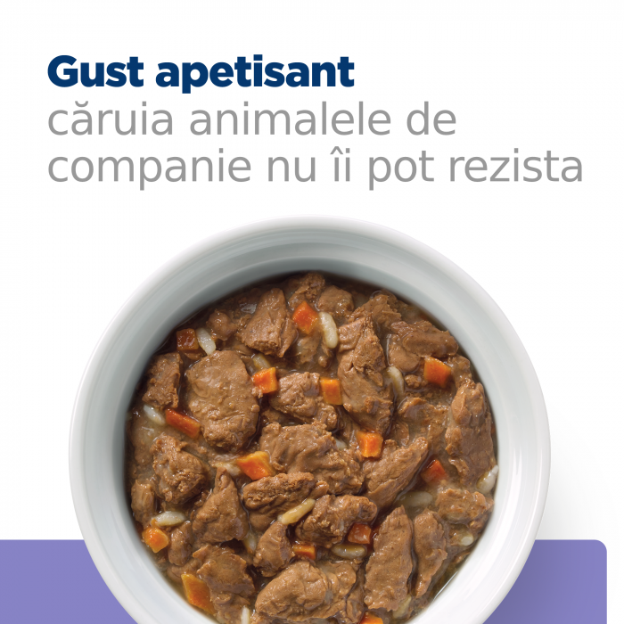 Hill's PD Canine I/D Low Fat Chicken & Vegetables Stew 354 g, hrană umedă dietă veterinară pentru câini cu probleme digestive [2]
